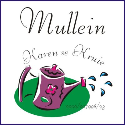 Mullein Tincture Label