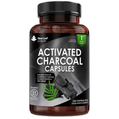 Activated Charcoal Capsules Product Photo